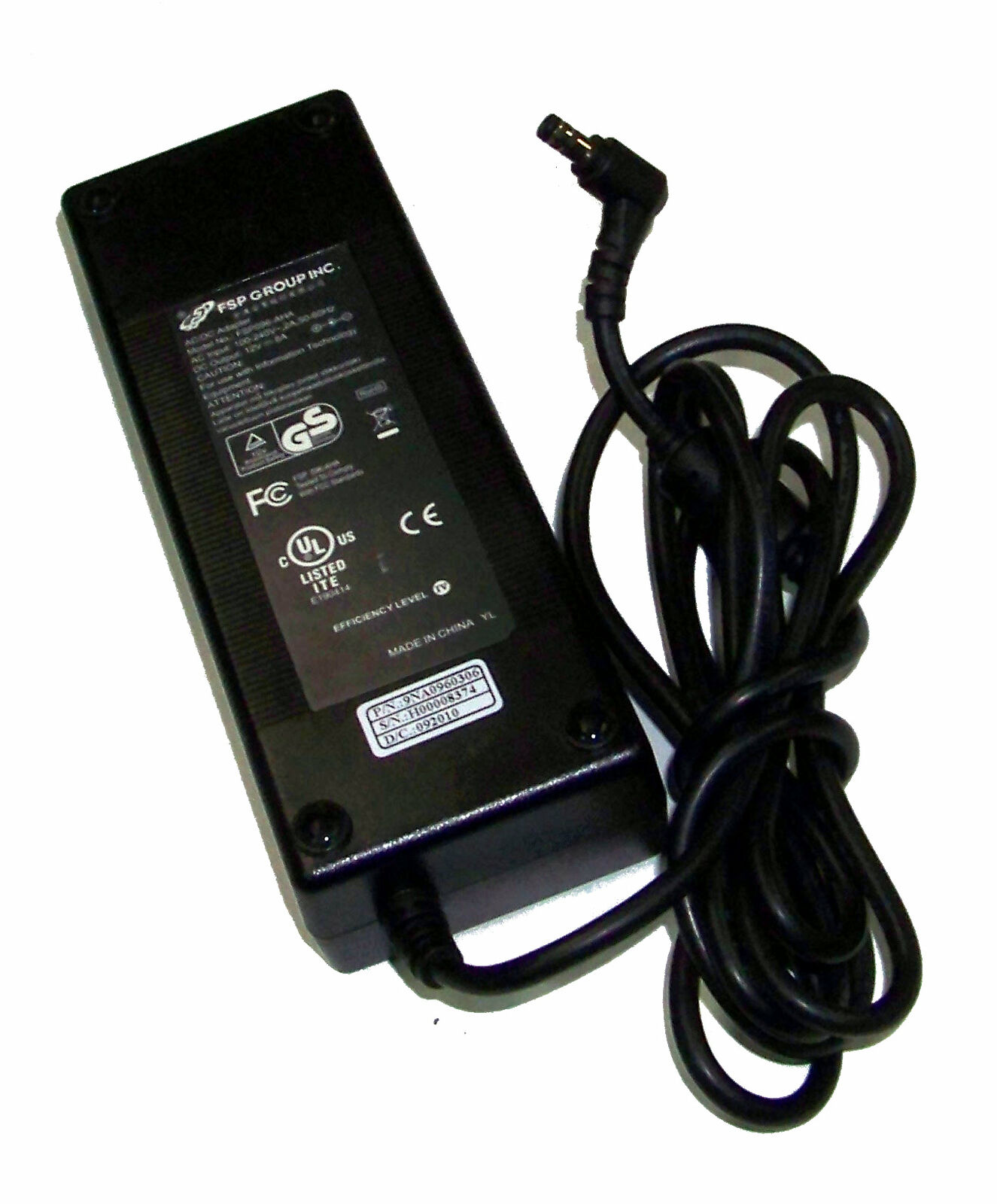 New FSP FSP096-AHA 12VDC 8A 96W 9NA0960306 AC Adapter with Barrel Connector